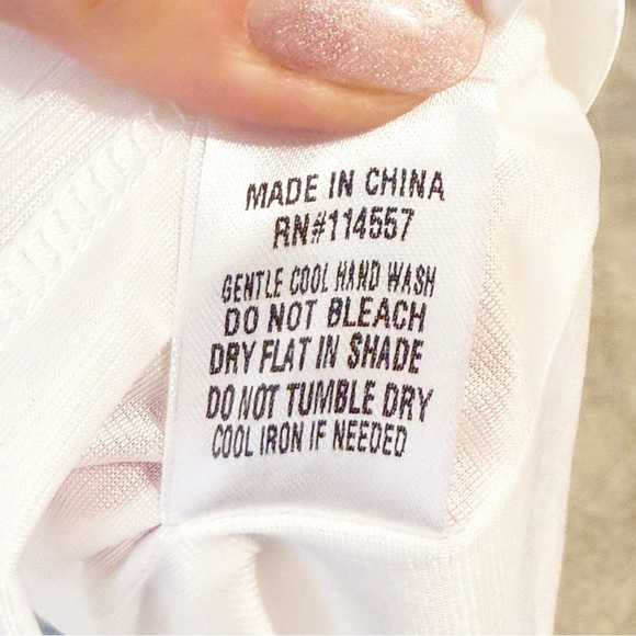 THML Nora Smocked Waist Print Dress M - Picture 15 of 15